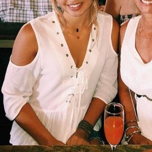 Free People Tops - Flowy Cutout Shoulder Top Free People Tops - Flowy Cutout Shoulder Top